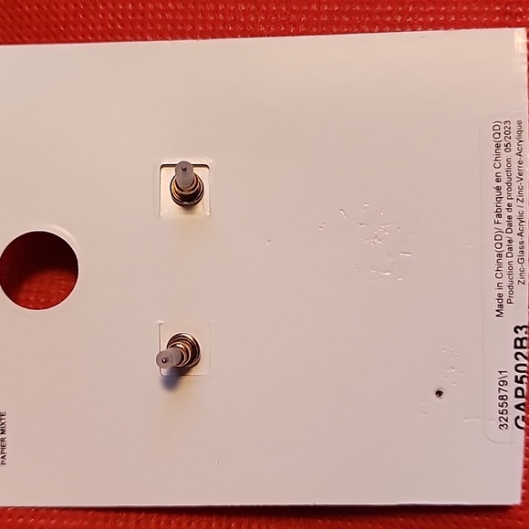 Festive Silver Toned Christmas Tree Earrings - Picture 2 of 4